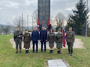 О военно-мемориальном мероприятии у монумента «Цвибель»