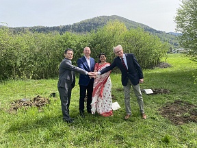 BRICS Ambassadors to Slovenia took part in a tree-planting ceremony