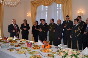 Sprejem ob Dnevu diplomata na veleposlaništvu Rusije v Sloveniji