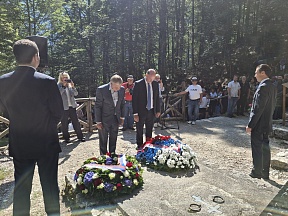 About the ceremonial event at the Russian Chapel under the Vršič Pass