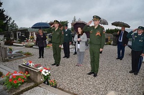 О мемориальных мероприятиях Посольства в преддверии Дня Победы в муниципалитете Горишка Брда